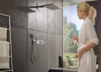 RainSelect-4 termostats dušai,balts/hroms 16