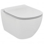 Tesi Aquablade Silk White piekaramais WC pods ar SC vāku