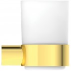 Conca стакан с держателем, Brushed Gold 5