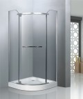 Dušas stūris Vento Umbria, 90*90*195, stikls 6mm Easy Clean