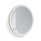 KAME ROUND GOLD Spogulis, 80 cm
