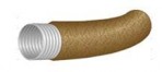 PVC Drenāžas caurule ar kokosa filtru, diametrs 58/50 mm, 50 m