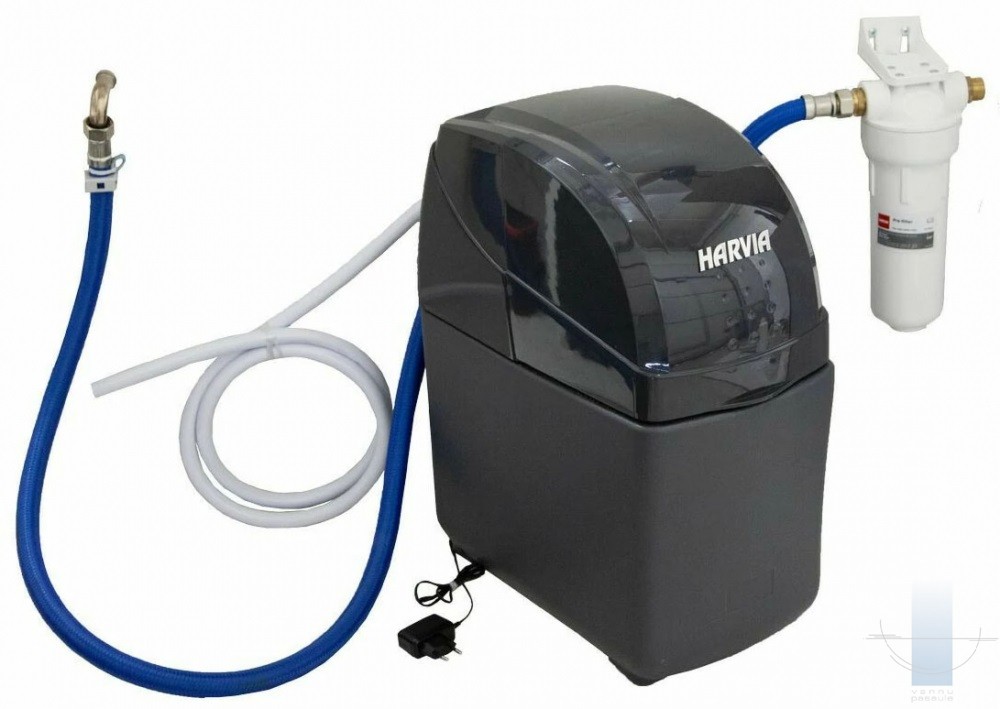 Harvia HWS 1500 UK Ūdens Mīkstinātājs, UK adapters 1