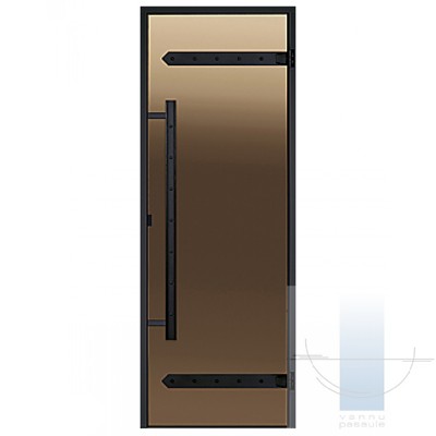 690x1890 mm, Bronze/Alu tvaika pirts durvis 1