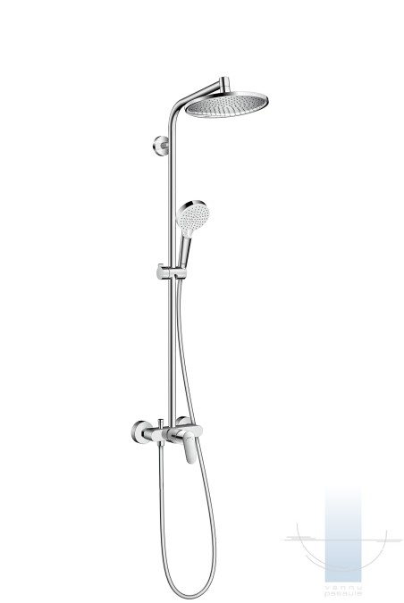 Crometta S240 1jet  Showerpipe dušas sistēma 1