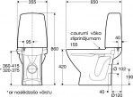 Ifö Sign WC pods, ROT modelis 6870 2
