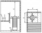 Elektriskā krāsns Harvia Cilindro H 9 kW, 400V 2