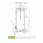 1 Mpa OKCE 400 S elektr. boil. stacionārs 3