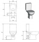 WC kompakts FACILE ar vāku 3