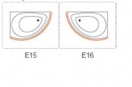 Vanna Eclipse 160x95 cm ar paneli, karkasu, sifonu 5