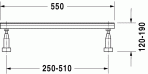 DuraStyle ванна 140x80 см 5