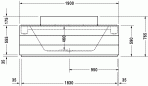 Sundeck ванна 190x100 см 2