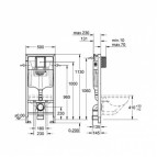 Komplekts pods Subway 2.0 + Grohe Rapid SL rāmis 3