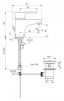 Ceraplan III cмеситель для раковины  2