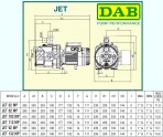 Насос JETINOX 102 M 1,1kW 230V 50Hz 2