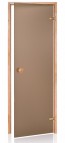 Andres дверы для сауны бронзовый матовый 70x190 2