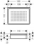 Axor Universal ziepju trauks 2