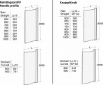 IFO дверь душевая SPACE 2000 SBVF 900 mm 2