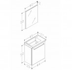 Mēbeļu komplekts RB Smart 450 2