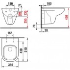 Olymp Deep унитаз, подвесной c крышкой 3