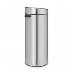 Atkritumu tvertne Touch Bin, 40 l, matt steel