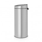 Atkritumu tvertne Touch Bin, 40 l, mettalic grey