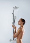 Crometta 160 1jet Showerpipe душевая система.Eco 2