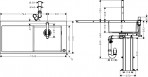 C71-F450-07 ST кухонная мойка c смесителем 2