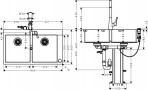 C71-F765-05 ST кухонная мойка c смесителем 5