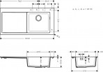 Virtuves izlietne S514-F450 SG 2