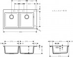 Virtuves izlietne S510-F770 SG 4