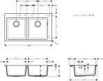 S510-F770 BG кухонная мойка 4