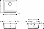 Virtuves izlietne S510-U450 SG 5