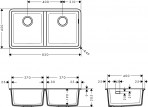 Virtuves izlietne S510-U770 SG 10