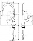 M511-H260 Смеситель для раковины ST 2