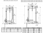 OKCE 200 S/2,2 kW электрич. бойлер,стац. 220 л 4