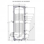OKC 500 NTRR/BP ātrsild. stacionārs ar flanci 2
