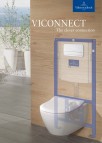 ViConnect E200 Смывная клавиша, матовый хром 2