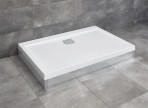 Argos D dušas paliktnis ar paneli 100x80 cm 2