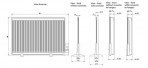 Eļļas sienas radiators, digitāls termostats, ELPE L 040 KDT H300x900 7