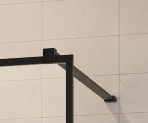 Душевая стенка Modo New Black II Factory 115 cm, 8 mm стекло 3