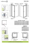 Душевая кабина Eos II KDJ 90x70 см, правая 7