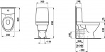 Kompas Rimless pods, universāls izvads ar SC vāku 3