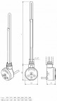 Regulējams sildelements MEG 300 W, melns 8