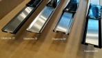 Накладная панель для лотка Geberi CleanLine20 130 cm, полиров. металл 12