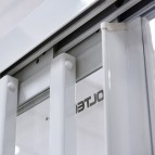 Dušas durvis PD3N 900 mm, balts profils 5