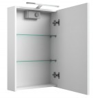 RB SCANDIC Зеркальный шкафчик для ванной 46 см, серый ясень 3