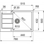 Tectonite virtuves izlietne S2D 611-78 XL Manual 7