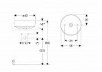 Накладная раковина VariForm Ø400 mm 3