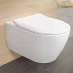 Villeroy&Boch Подвесной унитаз Subway WC + SLIM Seat крышка